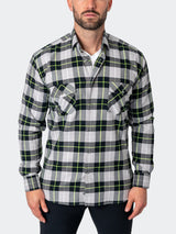 Flannel LargePlaidNeon Black View-9