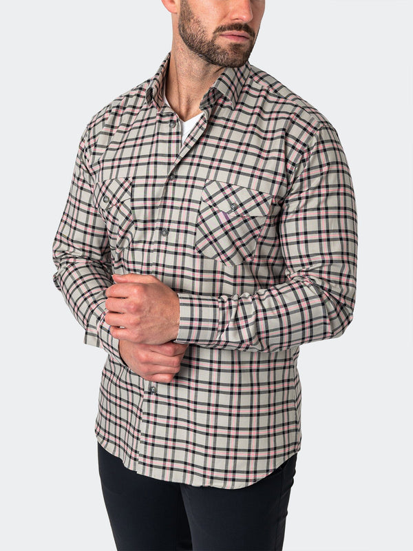 Flannel PlaidPink Grey