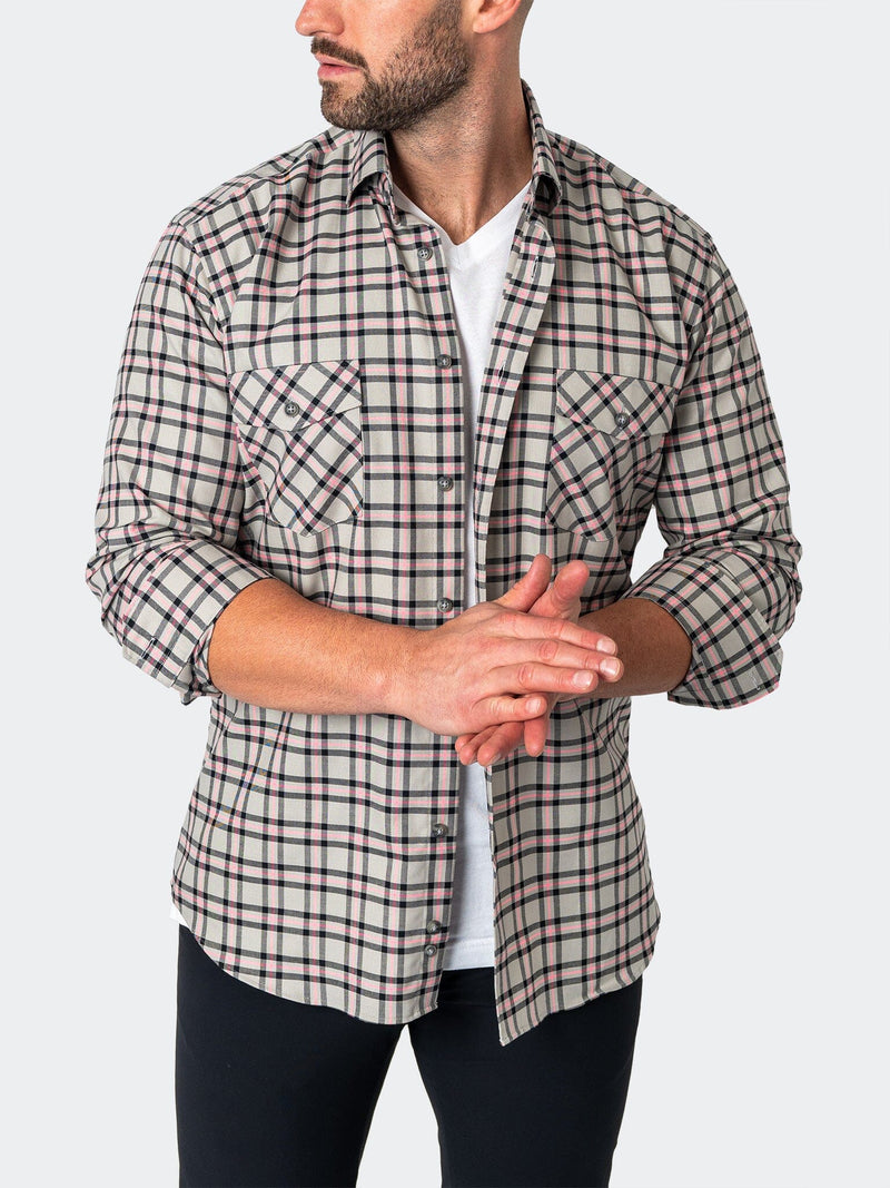 Flannel PlaidPink Grey