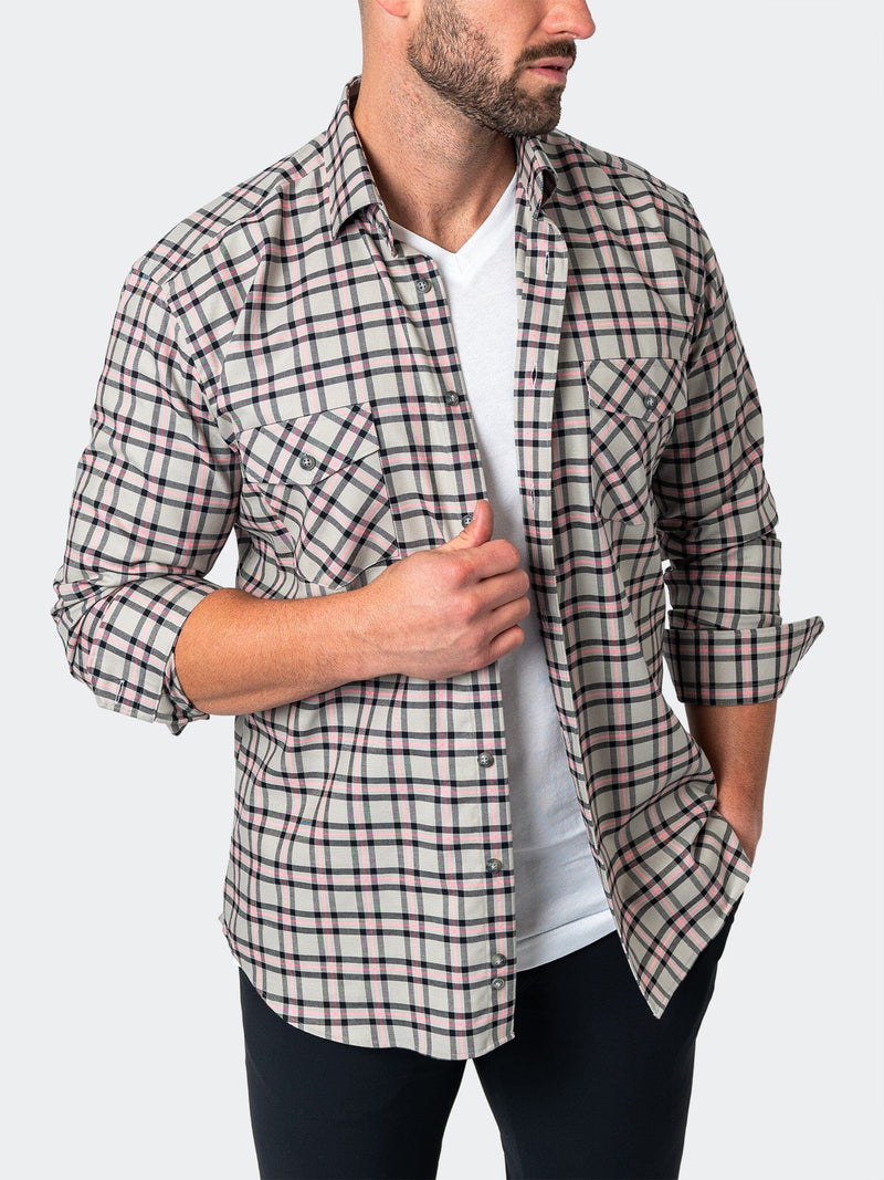 Flannel PlaidPink Grey