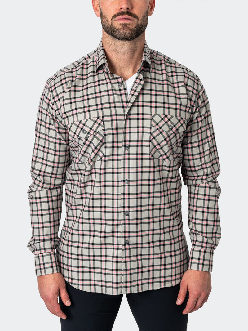 Flannel PlaidPink Grey