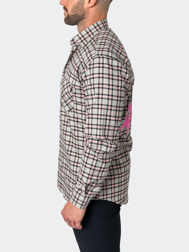 Flannel PlaidPink Grey