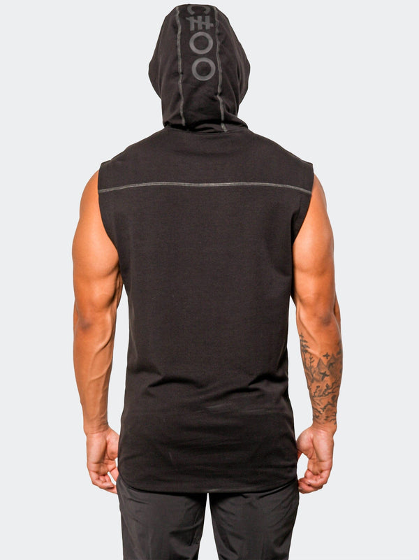 Golf Vest Sleeveless Black