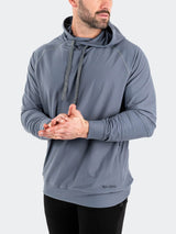 Hoodie Acciaio38 Grey View-3