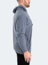 Hoodie Acciaio38 Grey View-5