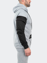 Hoodie F1 Race Grey View-6