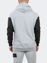 Hoodie F1 Race Grey View-9