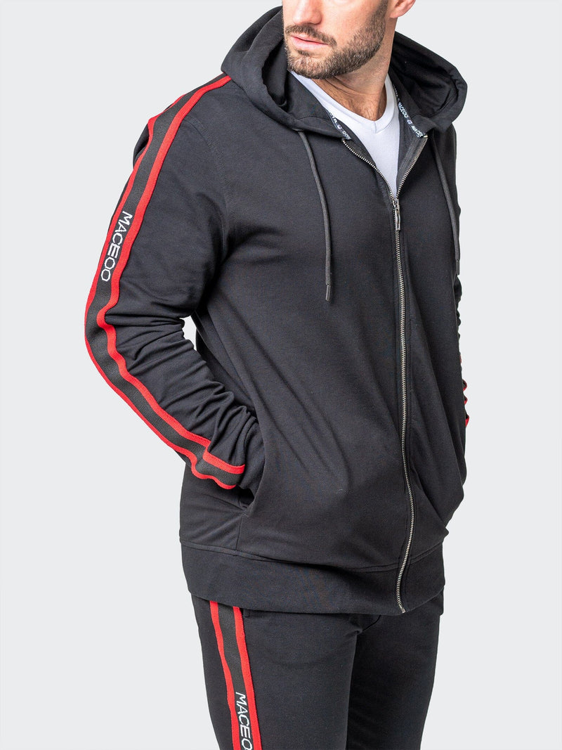 Hoodie Leo Black