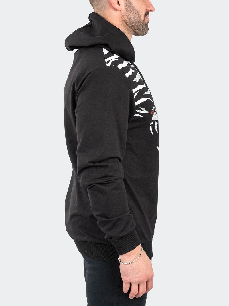 Hoodie Ziger Black