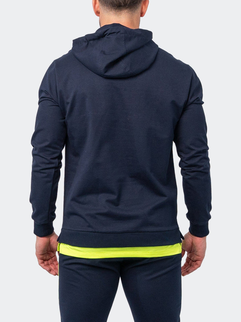 Hoodie Current Blue