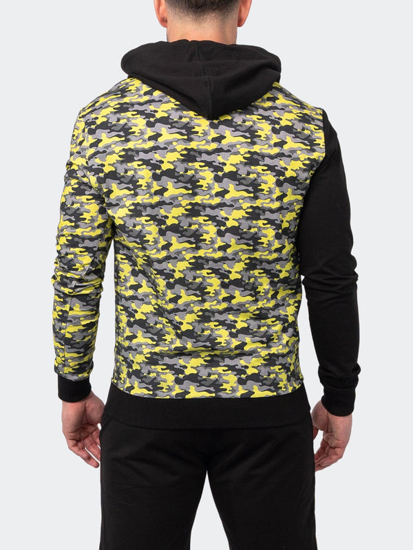 Hoodie DyePanel Yellow