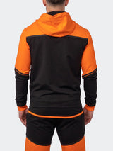 Hoodie Exploration Orange View-2