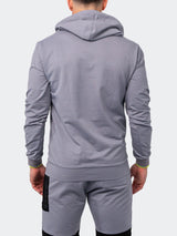 Hoodie Net Grey View-2