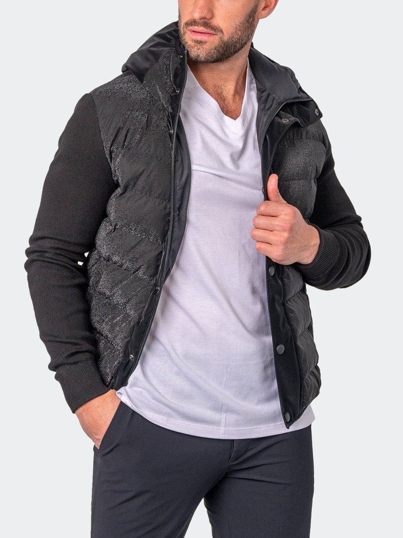 Jacket KnitSleeves Black