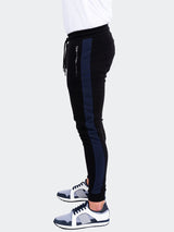 Jogger BlueSide Black View-2