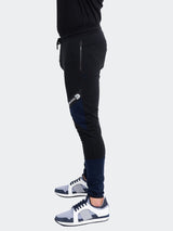 Jogger BlueTrim Black View-4