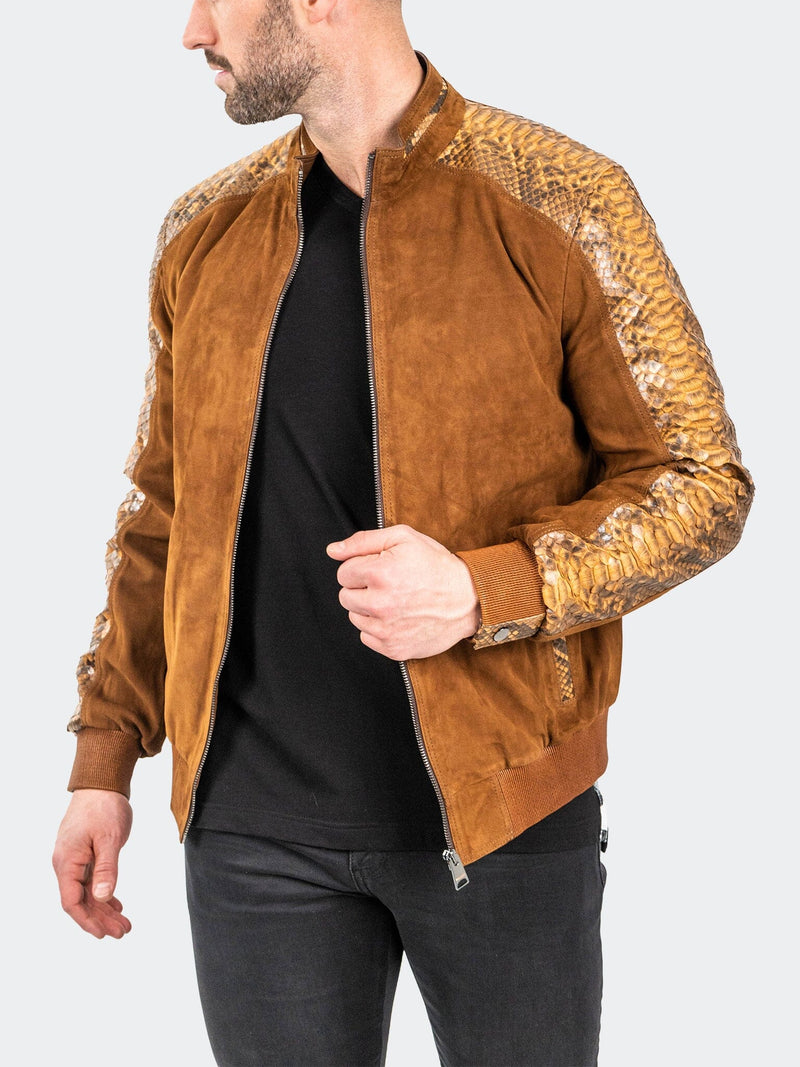 Leather PythonDesert Brown