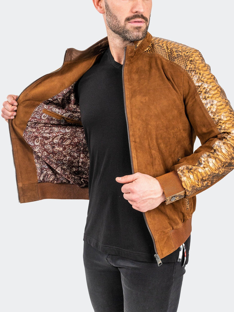 Leather PythonDesert Brown