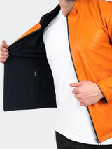 Leather ReverseBlack Orange View-4