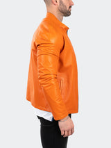 Leather ReverseBlack Orange View-5