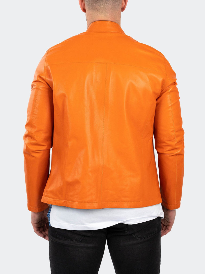 Leather ReverseBlack Orange