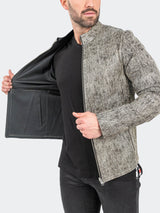 Leather ReverseGranite Grey View-2