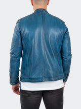 Leather ReverseSteel Blue View-7