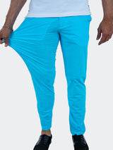 Pants AllDayTurq Blue View-1