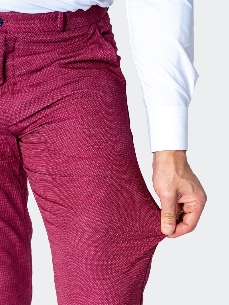 Pants Burgaundy Wine  Red