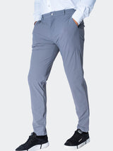 Pants Solid Dark Grey View-1