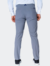 Pants Solid Dark Grey View-3