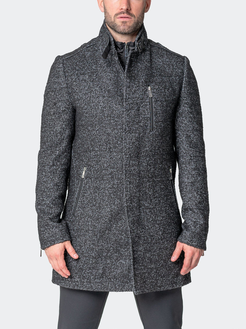 Peacoat Captain Grey