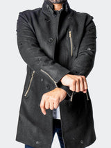 Peacoat CaptainSkull Black View-6