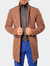 Peacoat CaptainTerracotta Orange View-10