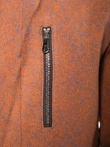 Peacoat CaptainTerracotta Orange View-3