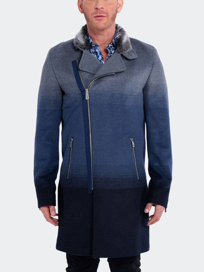 Peacoat ZipOmbre Blue