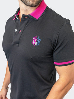 Polo TipDelhiEmb Black