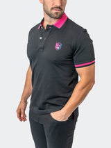 Polo TipDelhiEmb Black View-7