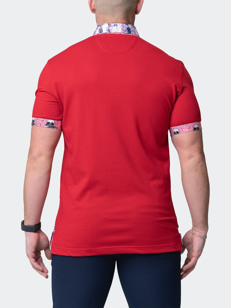 Polo MozartSolidRipple Red