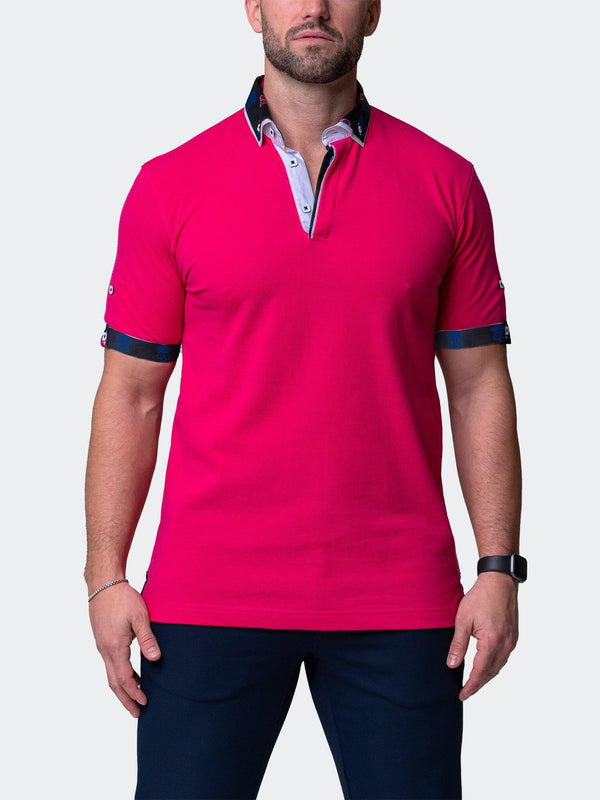 Polo MozartSolidSkullFuschia Pink