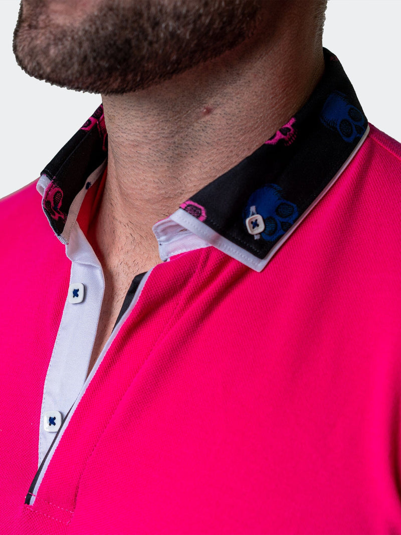 Polo MozartSolidSkullFuschia Pink