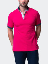 Polo MozartSolidSkullFuschia Pink View-5