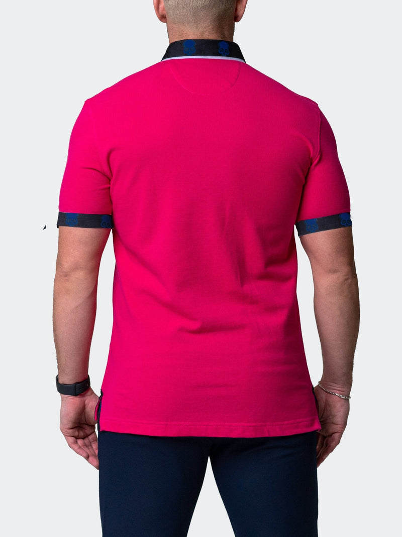 Polo MozartSolidSkullFuschia Pink