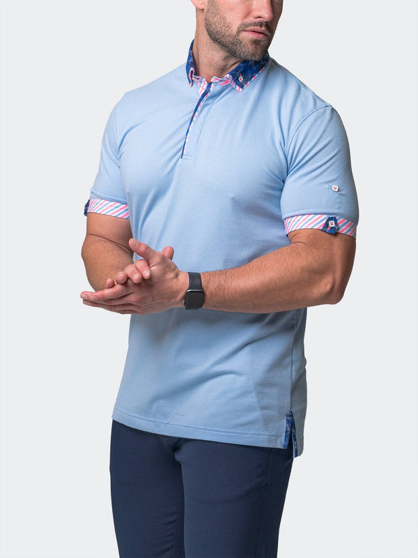 Polo MozartSolidWavesLight Blue