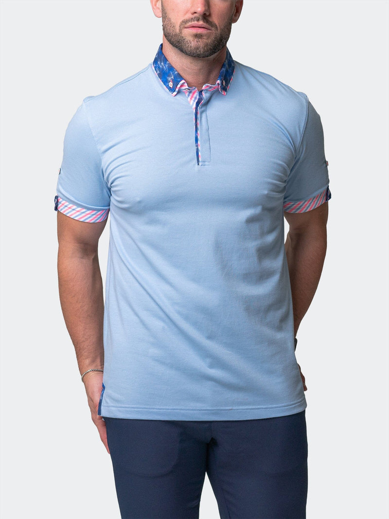 Polo MozartSolidWavesLight Blue