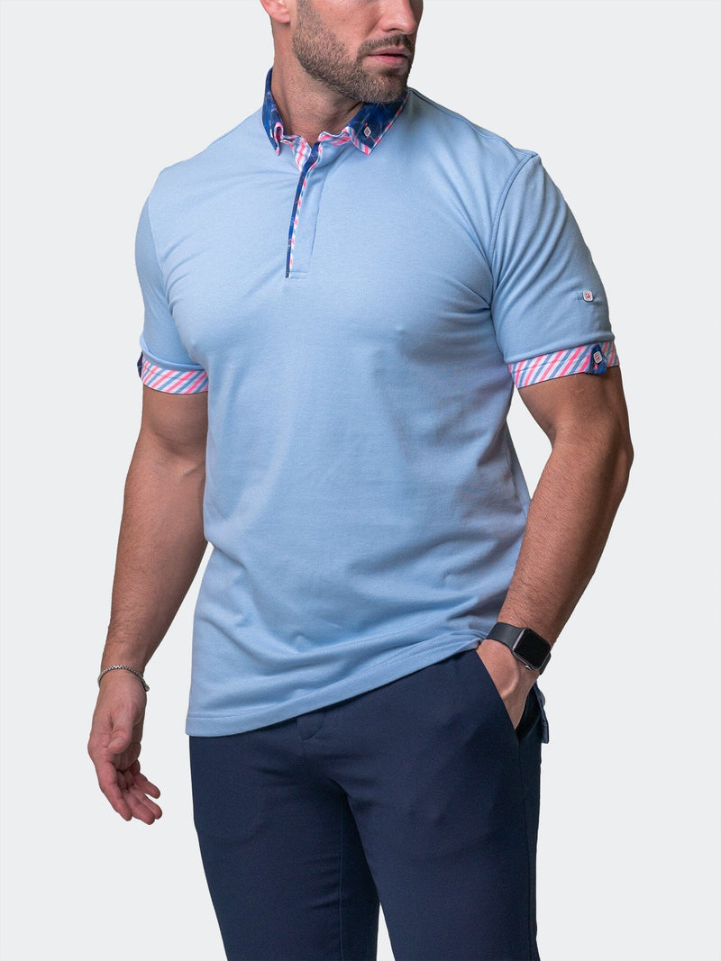 Polo MozartSolidWavesLight Blue