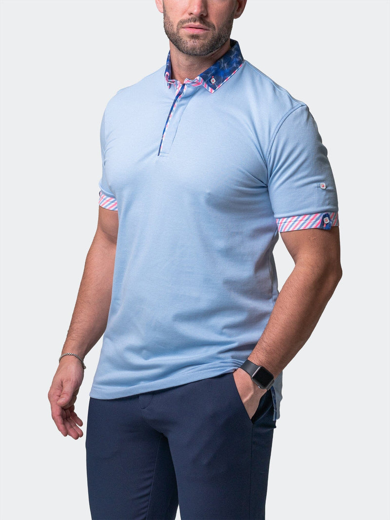 Polo MozartSolidWavesLight Blue