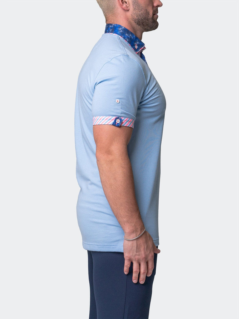 Polo MozartSolidWavesLight Blue