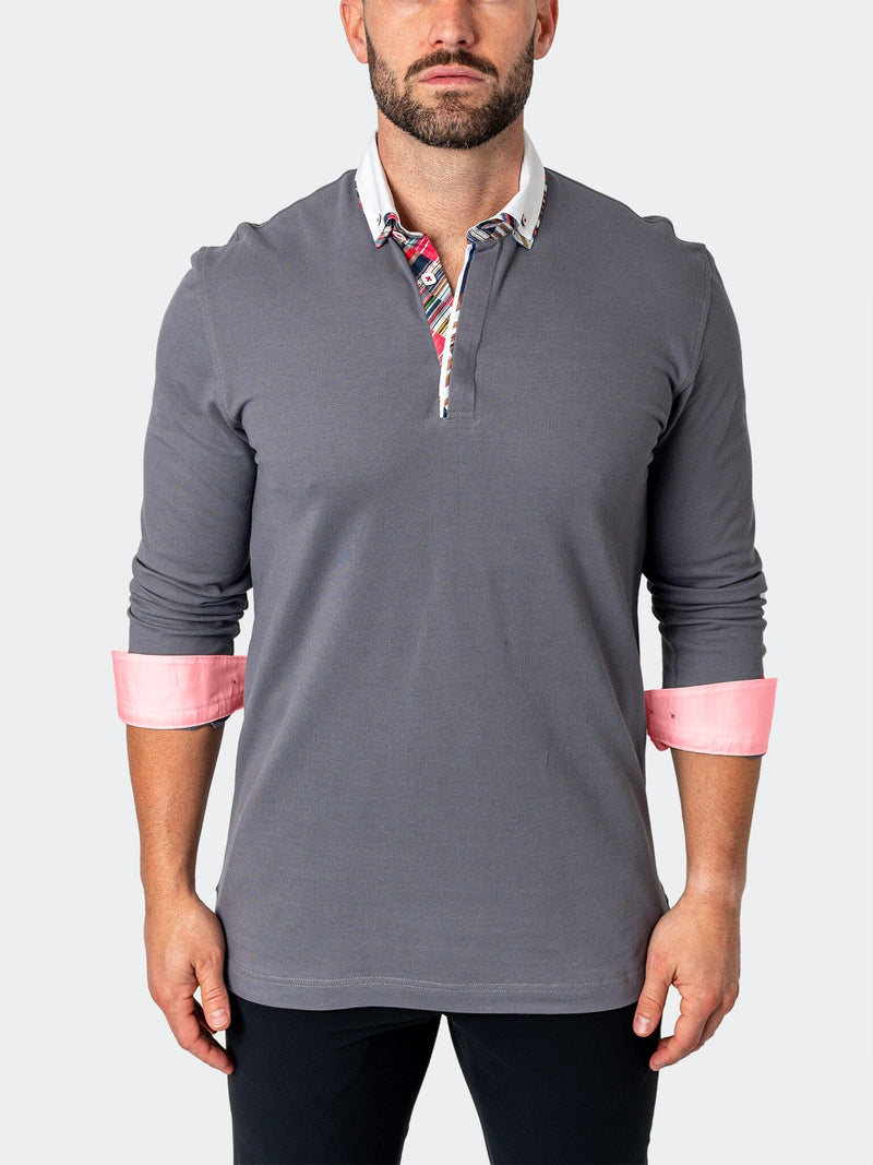 Polo NewtonSolidMirage Grey