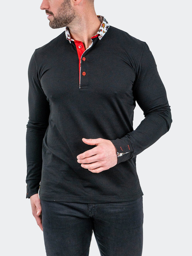 Polo NewtonSolidTattoo Black